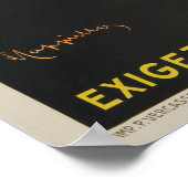 Vintage Alkoholwerbung Poster (Ecke)