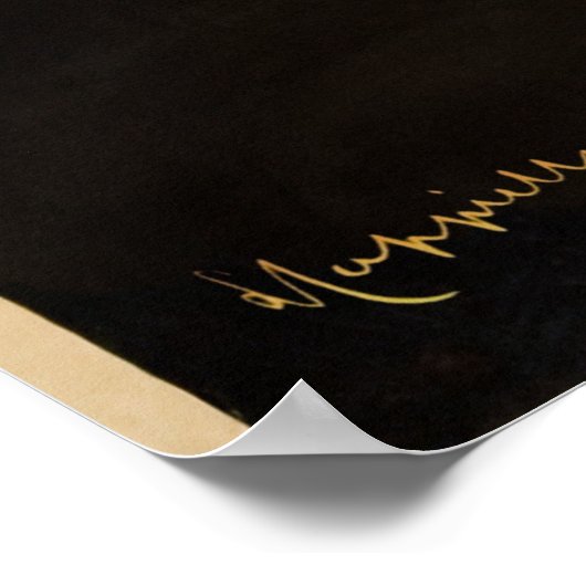 Vintage Alkoholwerbung Poster (Ecke)