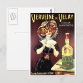 Vintage Alkoholwerbung Postkarte (Vorne/Hinten)
