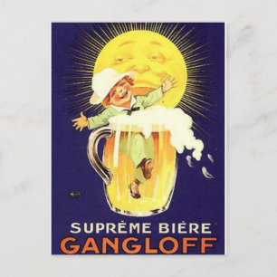 Vintage Alkoholwerbung Postkarte