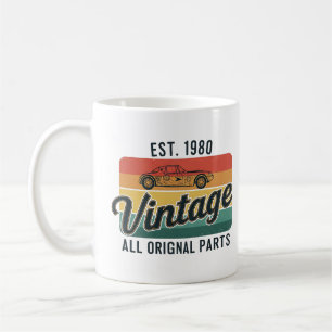 Vintage Alle Originalteile Kaffeetasse