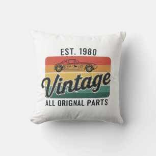 Vintage Alle Originalteile Kissen