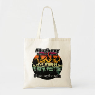 Vintage Allegheny National Forest Pennsylvania Tragetasche