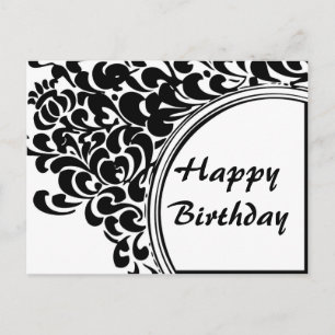 Vintage Alles Gute zum Geburtstag Postkarte