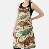 Vintage Alligatorenamlees Schürze (InSitu)