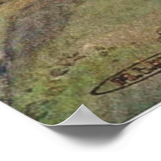 Vintage Alpenklassik Poster (Ecke)