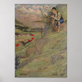 Vintage Alpenklassik Poster (Vorne)