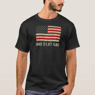 Vintage alte amerikanische Flagge Gemein Tweete un T-Shirt