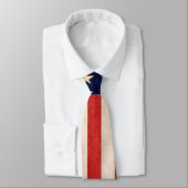 Vintage alte amerikanische Flagge Krawatte (Gebunden)