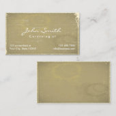 Vintage alte Papierkardiologen-Geschäfts-Karte Visitenkarte (Vorne/Hinten)