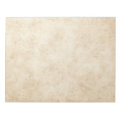 Vintage alte Pergamentpapier-Look Notizblock (Vorderseite)