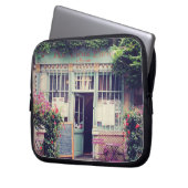 Vintage alte Stadt Paris Laptopschutzhülle (Vorderseite Links)