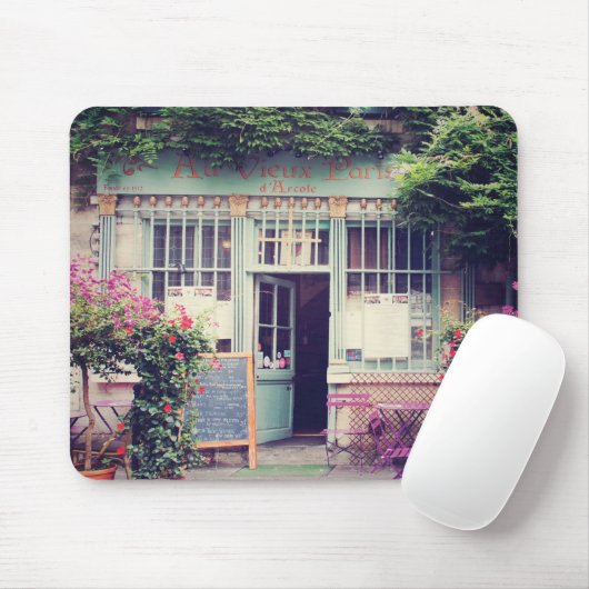 Vintage alte Stadt Paris Mousepad (Mit Mouse)