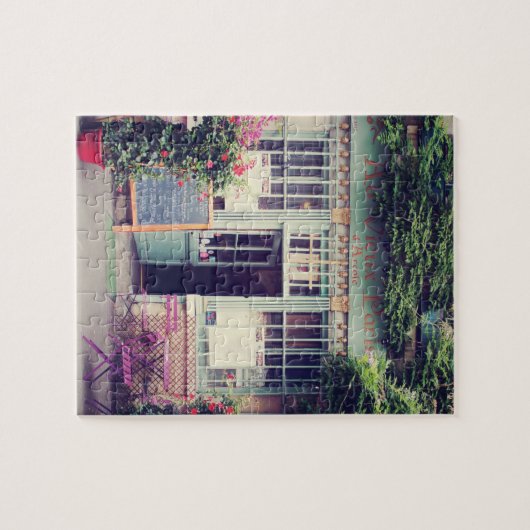 Vintage alte Stadt Paris Puzzle (Horizontal)