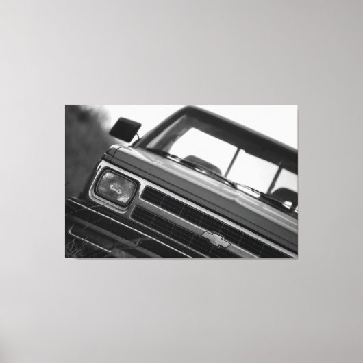 Vintage Alte Timer Chevrolet Leinwanddruck (Vorderseite)