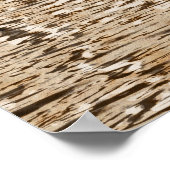 Vintage Alte Venedig Rialto Brücke Gondel Etching Poster (Ecke)