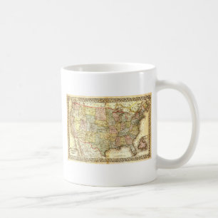 Vintage alte Vereinigten Staaten USA allgemeine Ka Kaffeetasse