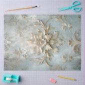 Vintage alte Wandgoldhandschrift zeichnend Schrift Seidenpapier (Basteln)