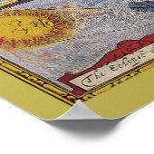 Vintage Alte Welt Karten Antike Karte Poster (Ecke)