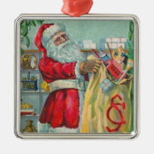 Vintage Alte Welt Ornament Aus Metall (Vorne)