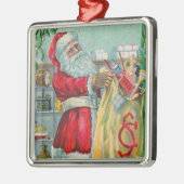 Vintage Alte Welt Ornament Aus Metall (Links)