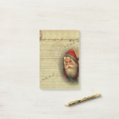 Vintage alte Weltsankt-Post-Itanmerkungen Post-it Klebezettel (Auf Schreibtisch)