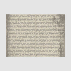 Vintage alte Wörterbuch-Papierseite Seidenpapier