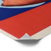 Vintage alte Yams-Fruchtkästen-Etiketten Poster (Ecke)