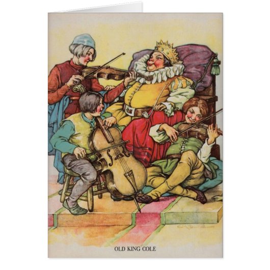 Vintage - Alter König Cole, (Vorne)