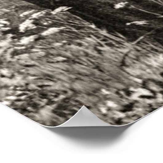 Vintage ältere Mutter und Tochter Poster (Ecke)