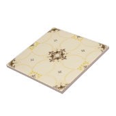 Vintage Alternating Medallions Pattern Fliese (Seite)