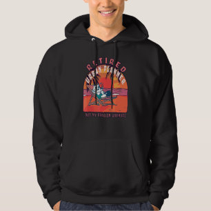 Vintage Altersversorgung für müde Stadtplaner Hoodie
