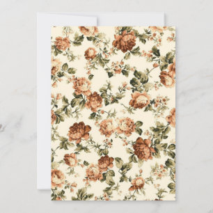 Vintage-Altes Papier, Rustikale Hochzeit Einladung