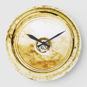 Vintage altes Rad eines klassischen Autos #3 Große Wanduhr