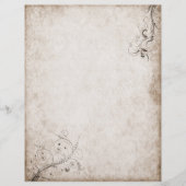 Vintage Altpapierböden (Vorderseite)