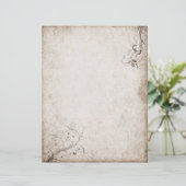 Vintage Altpapierböden (Stehend Vorderseite)