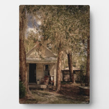 Vintage Altstadt Florida Rustikale Hütte aus Holz