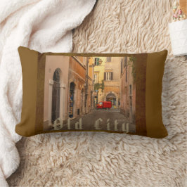 Vintage, Altstadt, Oldtimer, Antik-Stil  Lendenkissen