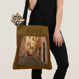 Vintage, Altstadt, Oldtimer, Antik-Stil  Tasche