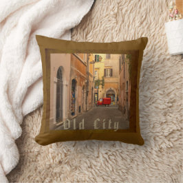 Vintage, Altstadt, Oldtimer, Antikstil  Kissen