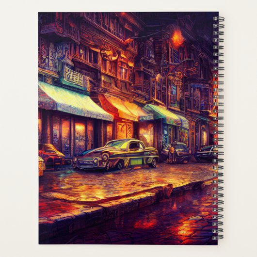 Vintage Altstadt Planer (Rückseite)