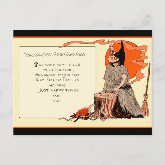 Vintage Altzeitkarten Postkarte (Vorderseite)