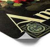 Vintage Amalfi-Reisewerbung Poster (Ecke)