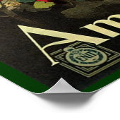 Vintage Amalfi-Reisewerbung Poster (Ecke)