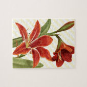 Vintage Amaryllis Puzzle (Horizontal)