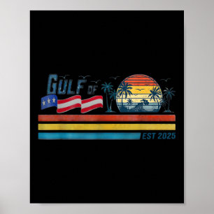 Vintage America Patriot Lustig Golf Geschätzt 2025 Poster