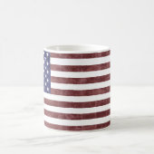 Vintage American Flag Coffee Tasse (Mittel)