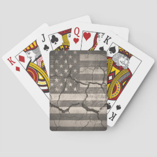 Vintage American Flag Craly Playing Cards Spielkarten