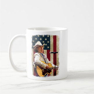Vintage American Flag Dwight Yoakam Legend.png Kaffeetasse