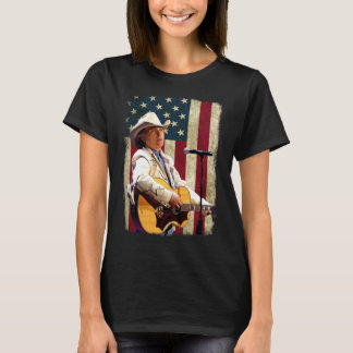 Vintage American Flag Dwight Yoakam Legend.png T-Shirt